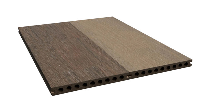 Kirkedal Heimdal terrassebrædder komposit Oak/Hardwood 22×200×4000 mm